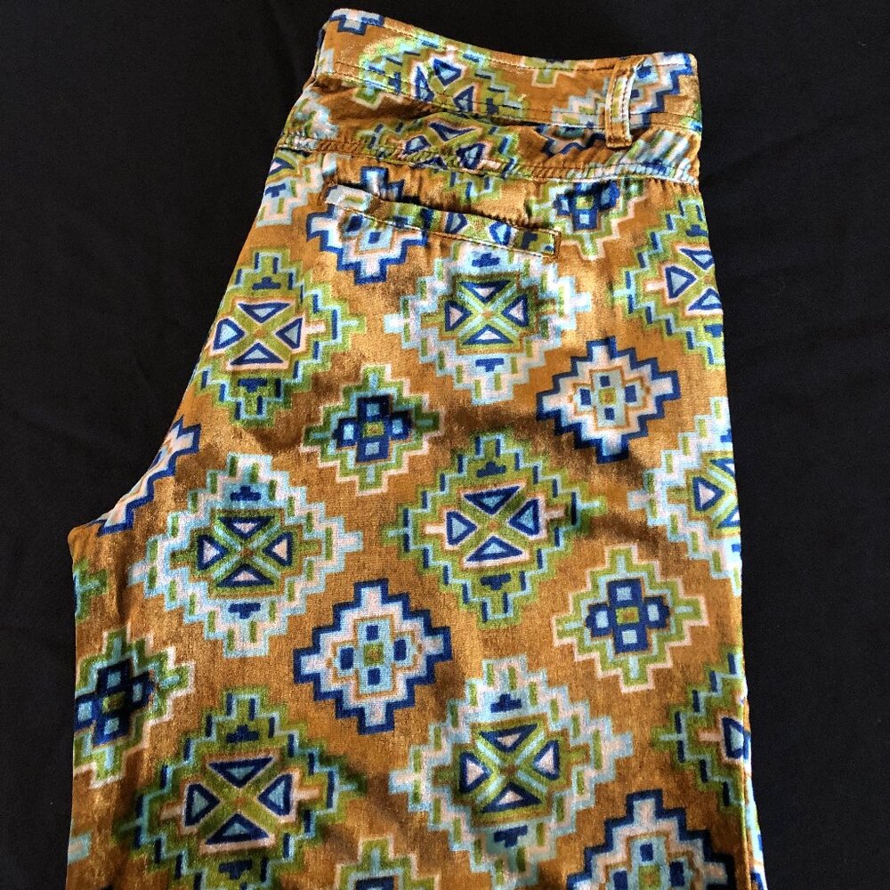 Free People Shay Velvet Wideleg Pants Sz 10 - Picture 6 of 16